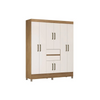 Guarda Roupa Casal 8 Portas  2 Gavetas Munique Demóbile