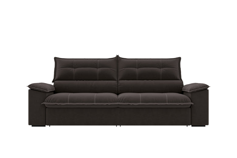 Sofá Retrátil e Reclinável 3 Lugares Veneto Besthouse