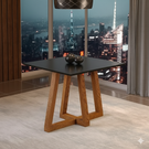 Mesa de Jantar 90x90cm Quadrada 4 Lugares Livia Sonetto Móveis