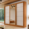 Guarda - Roupa de casal Capri Plus 3 Portas 4 Gavetas Bianchi