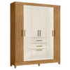 Guarda-Roupa Solteiro Malta 7 Portas e 2 Gavetas Moval