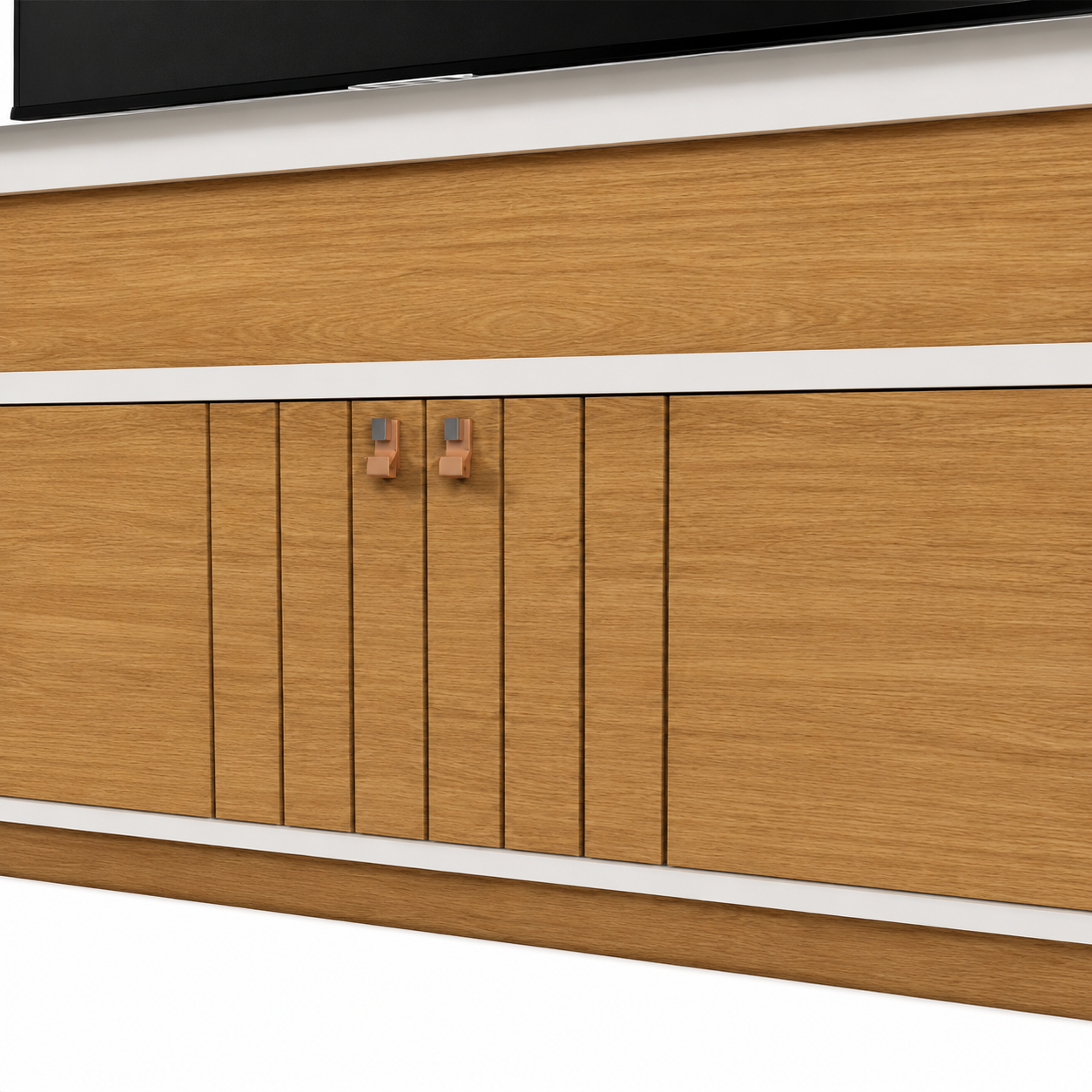 Home Para Tv até 60" Guaiba  2 Portas Com Led Mobler
