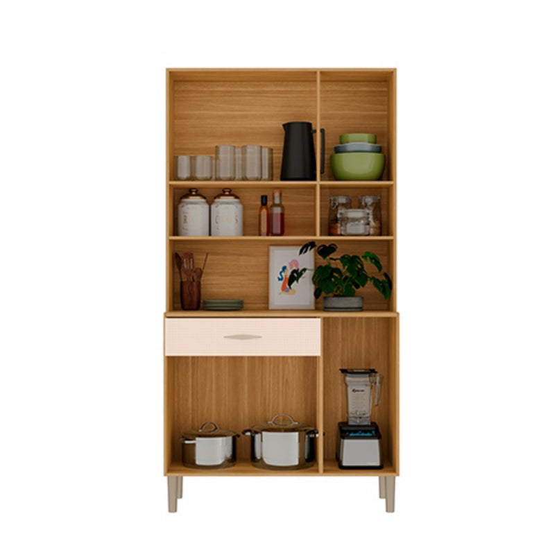 Armário de Cozinha Kit Golden 6 Portas Plus Freijó/Soft 100% MDF