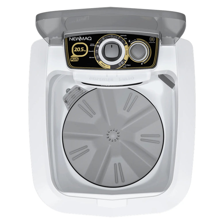 Tanquinho Newmaq Plus 20kg Semiautomático com Big Dispenser - 110 Volts