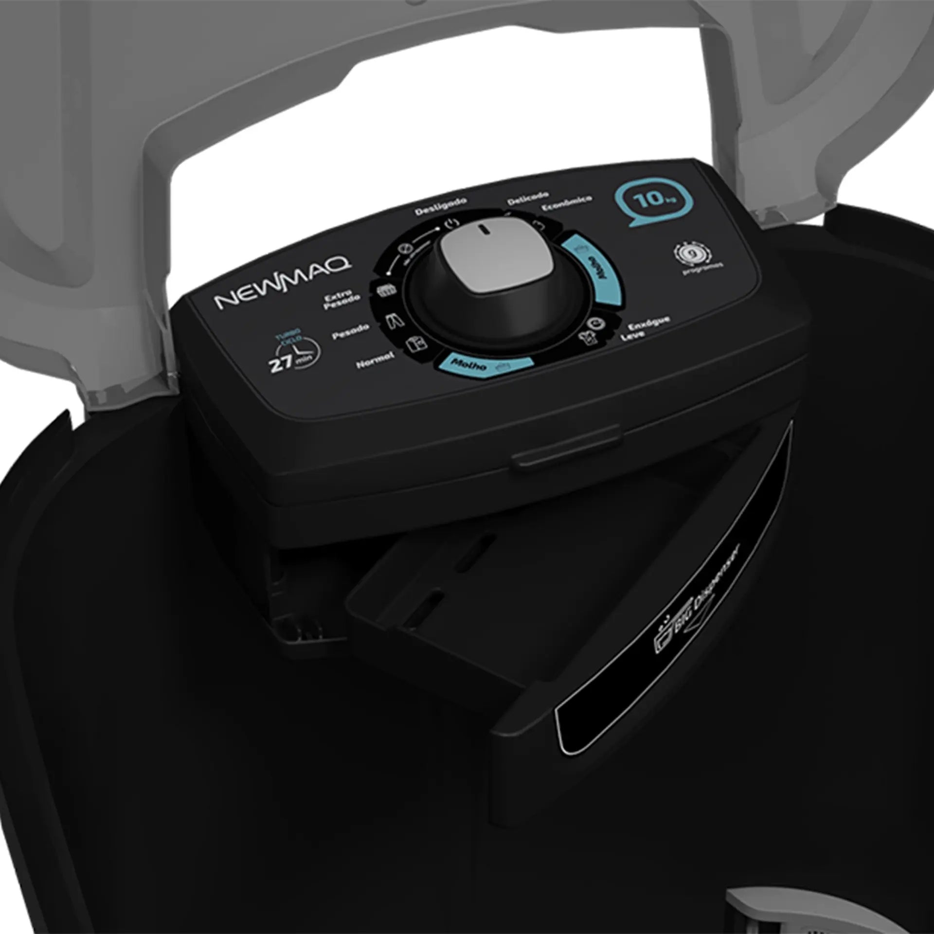 Tanquinho Newmaq 10kg Semiautomático com Big Dispenser - 110 Volts