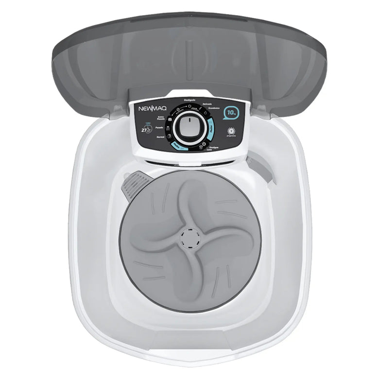 Tanquinho Newmaq 10kg Semiautomático com Big Dispenser - 110 Volts