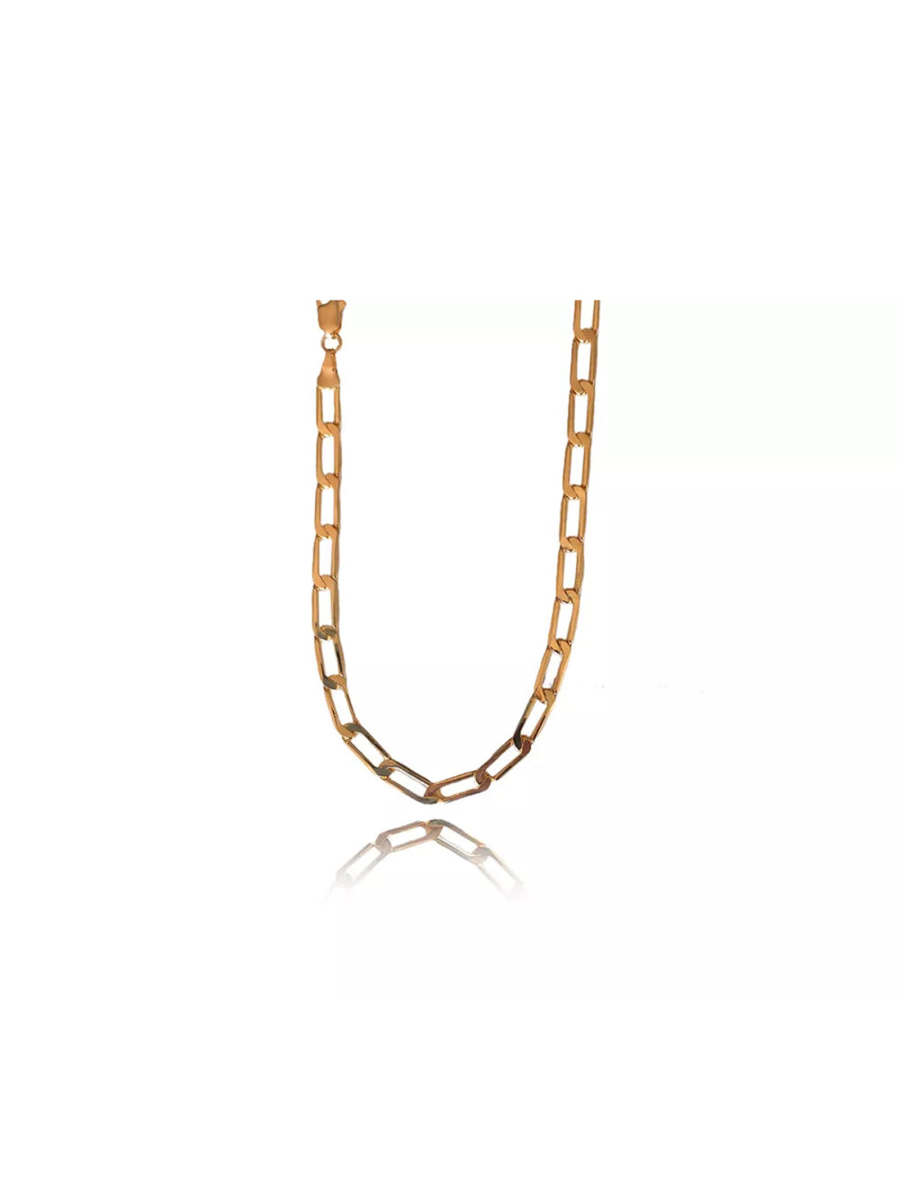 Pulseira Corrente Chapada Folheada em Ouro 18K