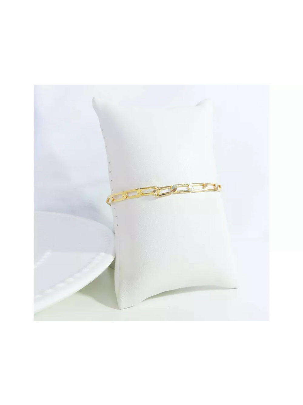 Pulseira Corrente Chapada Folheada em Ouro 18K