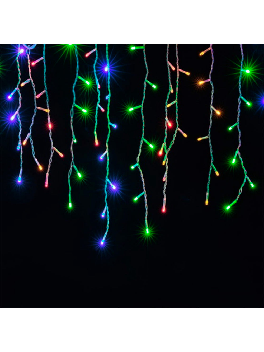 10 Metros Cascata Com 400 Lampadas Led Pisca Natal Cor Led:Colorido