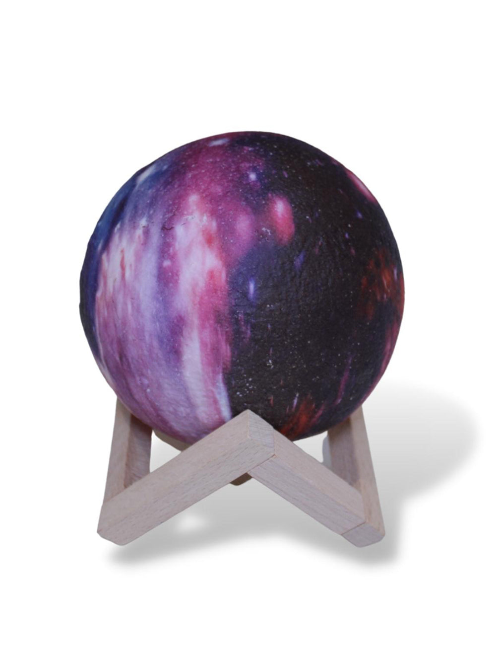 Luminaria Pendente Planeta Galaxia Universo 3d Abajur Usb Com Controle RGB Colorido Cor:Vermelho