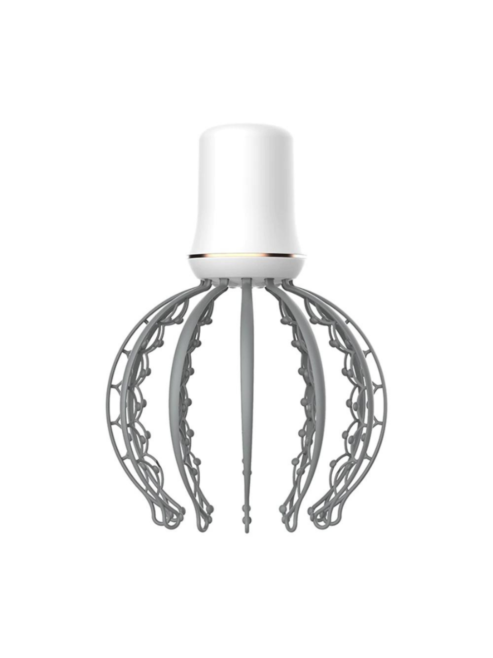 Massageador De Cabeça Polvo Recarregavel Eletrico
