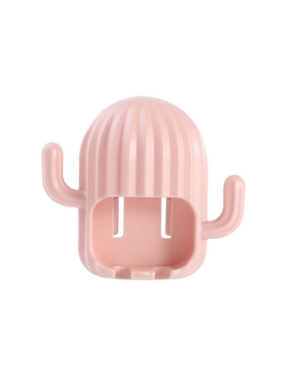 Porta Escova De Dente De Parede Cacto Cor:Rosa