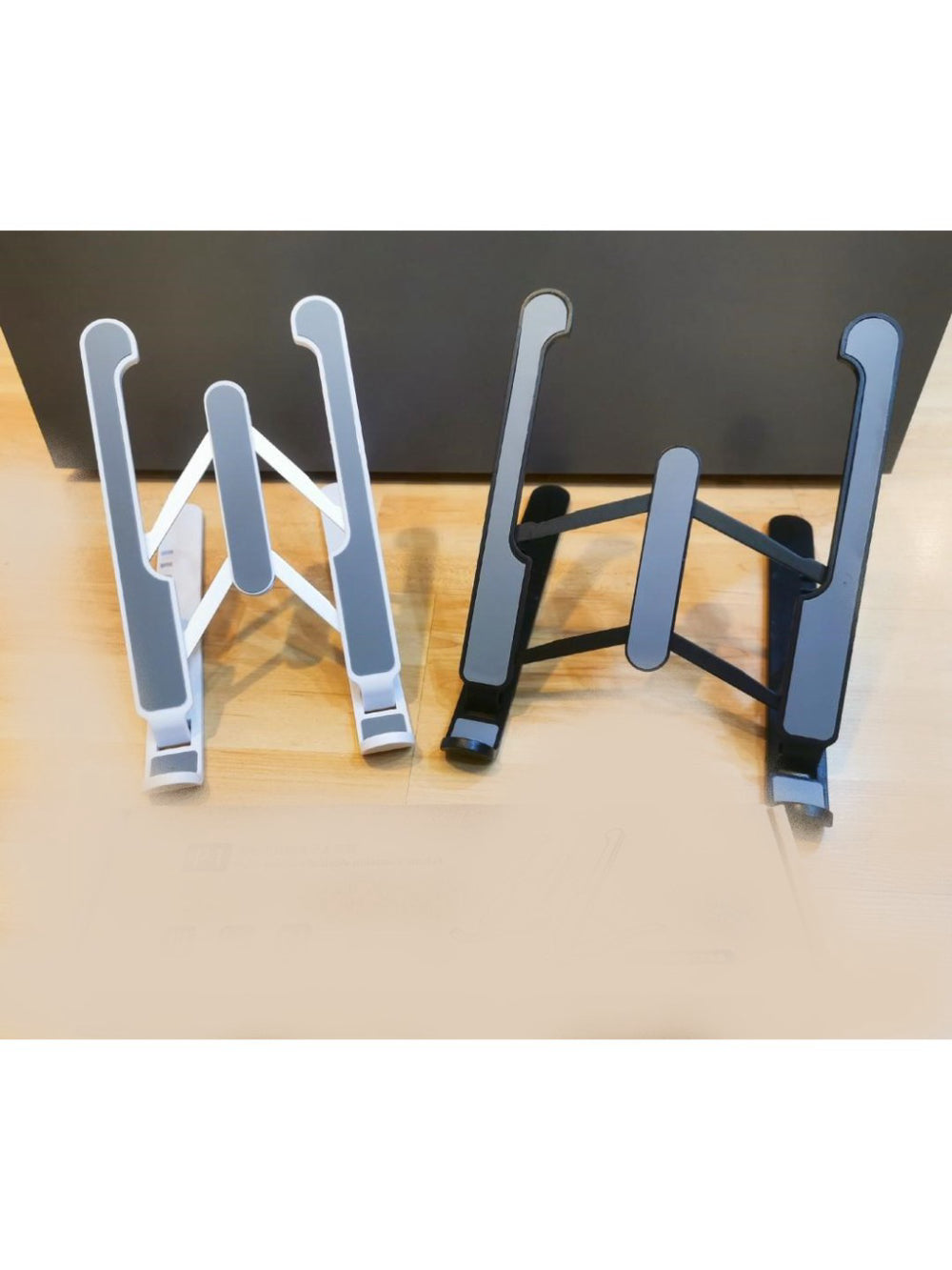 Suporte Portatil Ajustavel Para Notebook Com 6 Niveis Cores:Preto