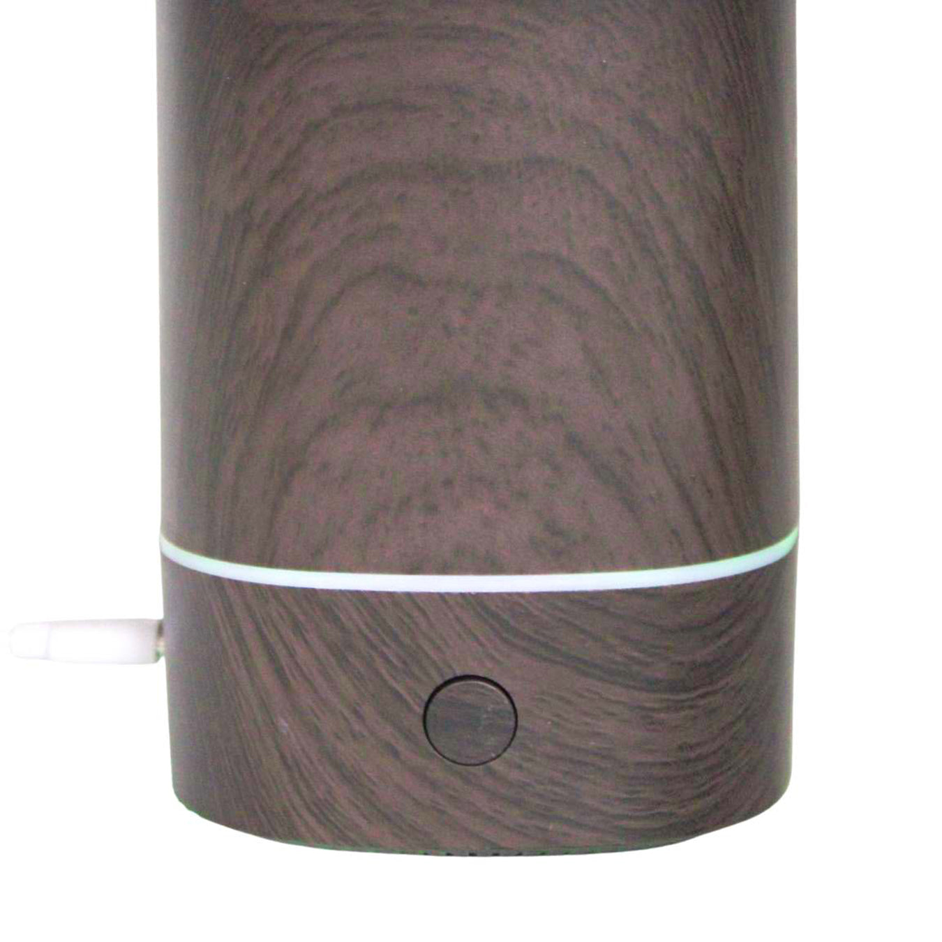 Difusor Aromatizador Umidificador De Ar Oleos Essenciais 360 Cor:Mogno