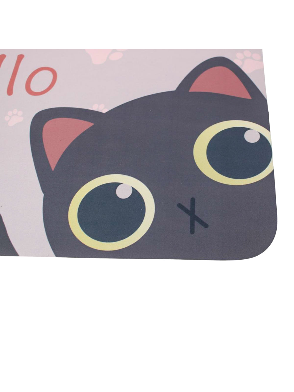 Tapete Superabsorvente de Secagem Rapida Antiderrapante Retangular Estampado mODELO:Gato