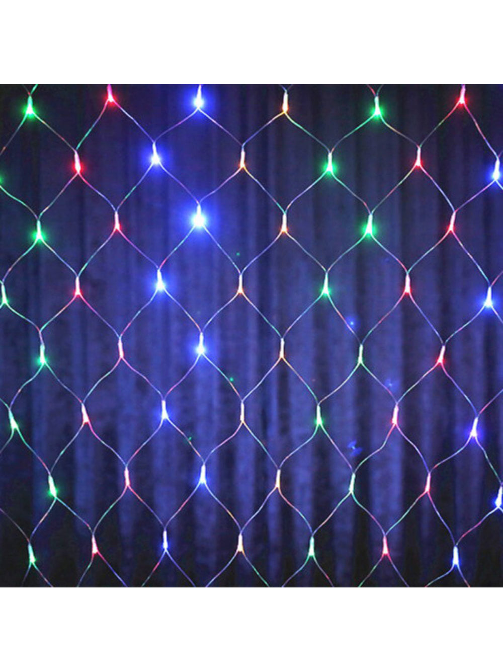 Pisca de LED Rede 160L 4x0,5M 8 Modos 110v Decoração Natal Ano Novo Cores:Colorido