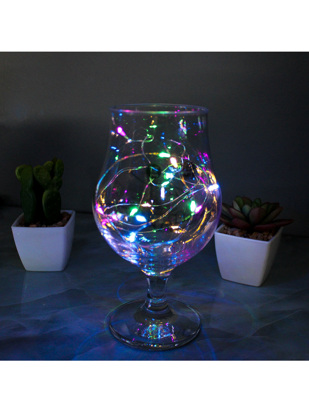 Pisca de LED Fio de Fada 20L 2 Metros A Bateria Natal Ano Novo Cores:Colorido