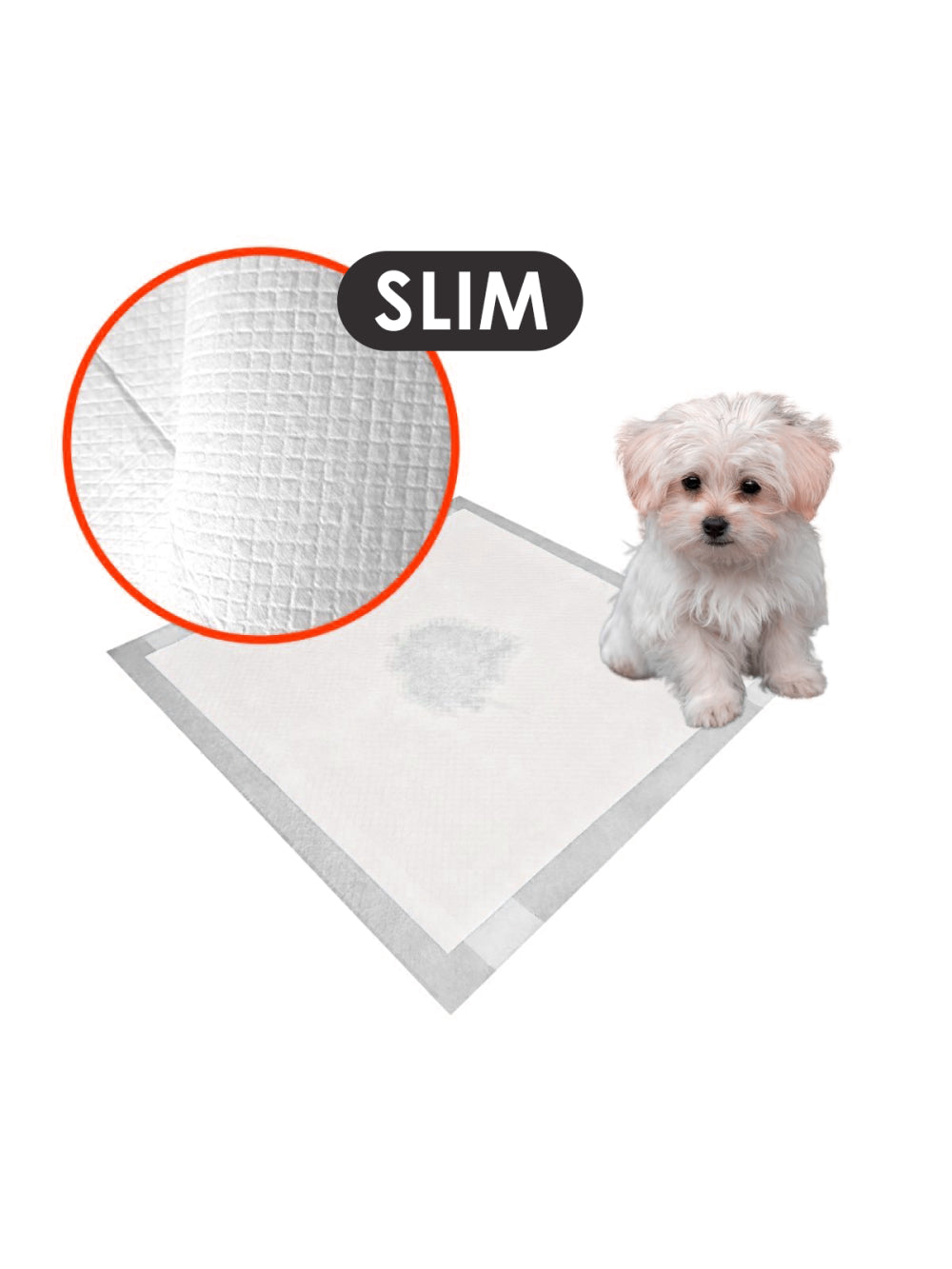 Tapete Higienico Para Pet Good Pad Slim 60cm x 60cm 30 Unidades Cães