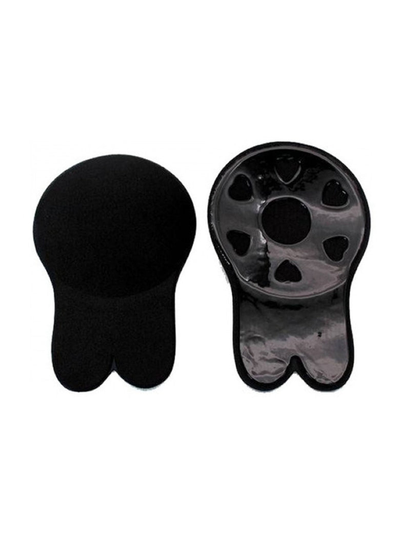 Sutiã Adesivo Levanta Seio Invisible Pushup Orelha De Coelho Preto Tamanho:L/XL