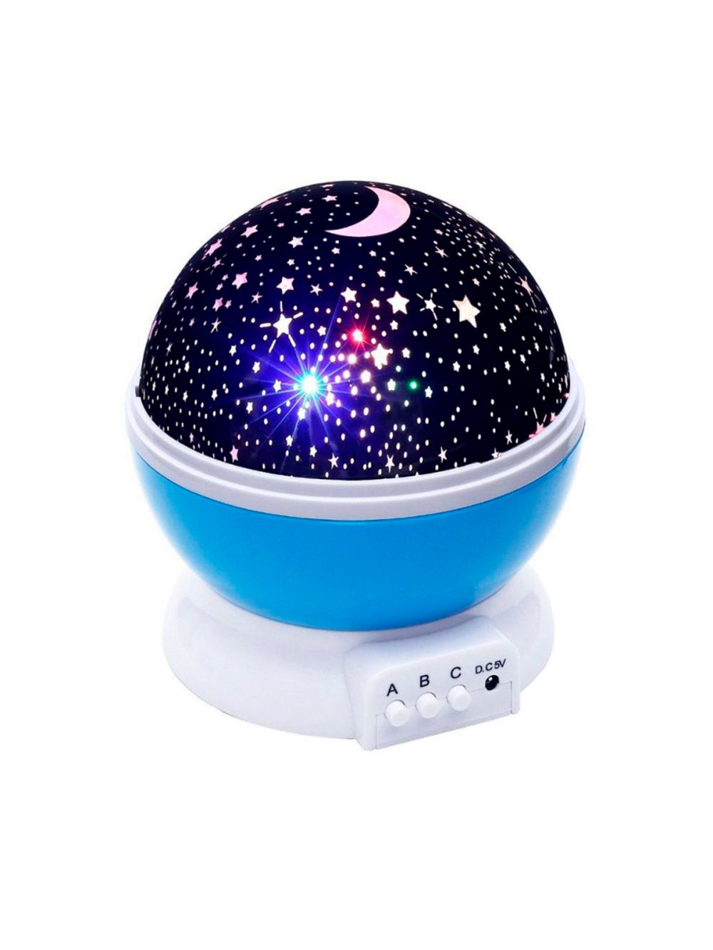Luminaria Projetor Estrela 360 Galaxy Star Master Cor:Azul