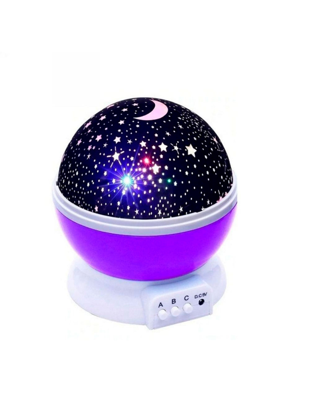 Luminaria Projetor Estrela 360 Galaxy Star Master Cor:Lilás