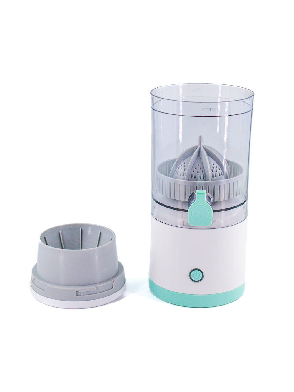 Espremedor Extrator Suco Laranja Limão Frutas Portatil USB Cor:Verde