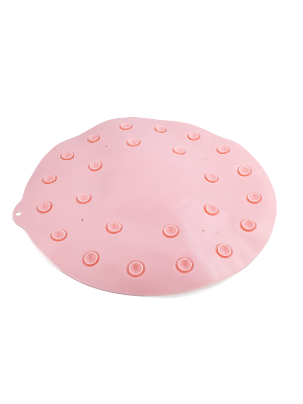 Tapete Antiderrapante Box Banheiro Lava Pes Massageador C/ Ventosas Cor:Rosa