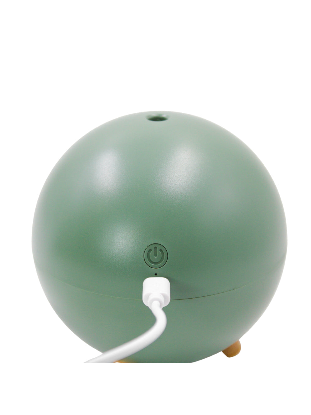 Umidificador De Ar Luminaria USB Difusor Aromatizador Esfera Gatinho Cor:Verde