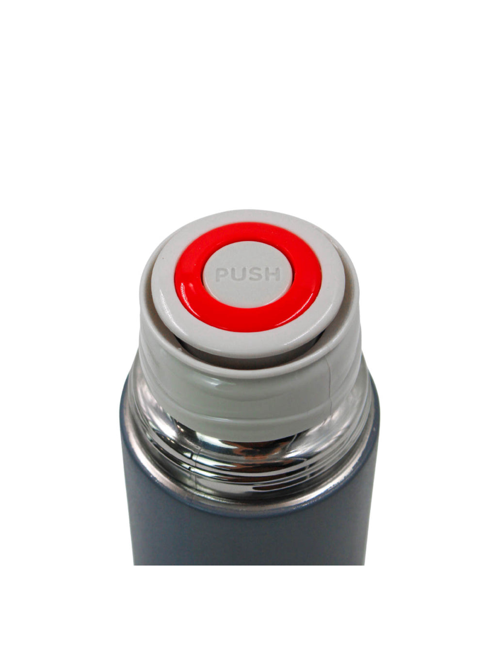 Garrafa Termica Com Copo Parede Dupla Inox Squeeze 500ml Cores:Azul