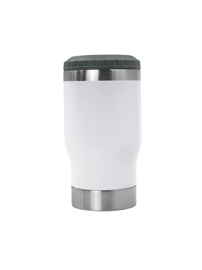 Copo Termico Porta Lata Garrafa Long Neck Copo Abridor Cor:Vermelho