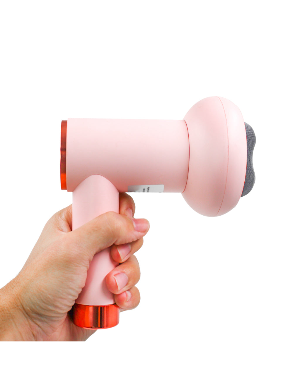 Massageador Eletrico Muscular Vibratorio Corporal USB Portatil 5 em 1 Cor:Rosa