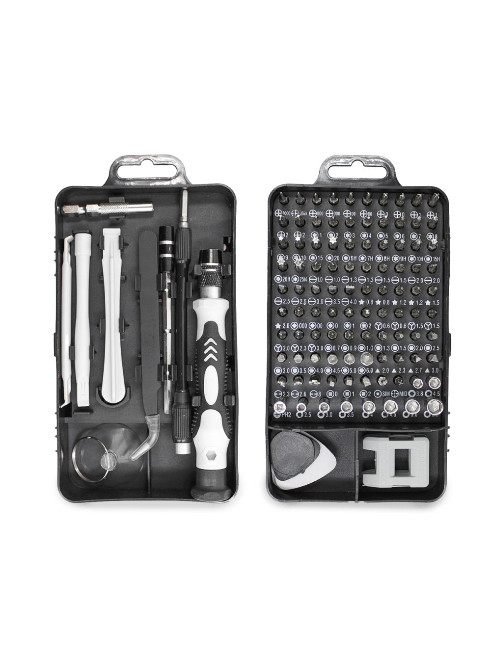 Kit Chaves Celular Manutenção 115 em 1 Ferramenta Reparo Tablet