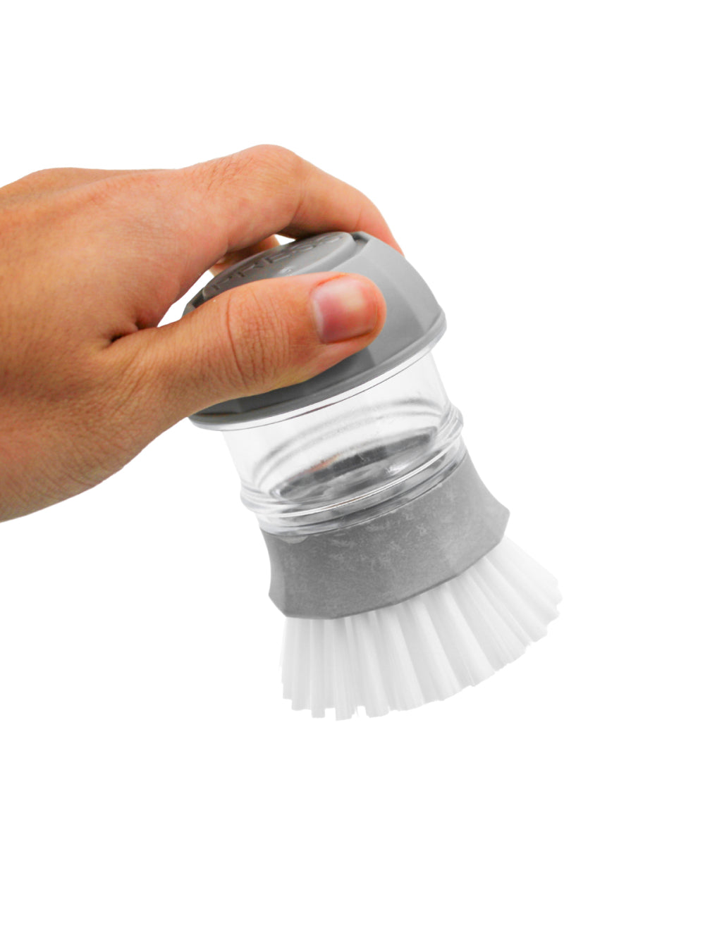 Escova Limpeza Com Dispenser Detergente Cozinha Esponja Limpa Panela