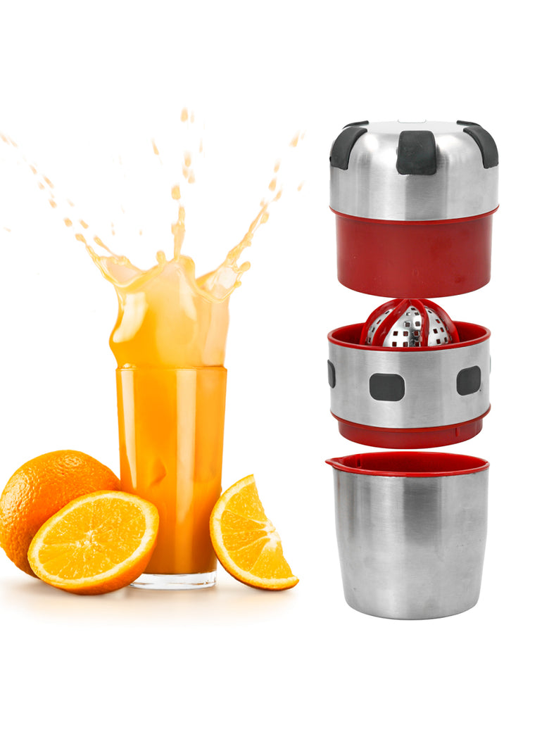 Espremedor Amassador Cortador de Frutas Verduras Aço Inox