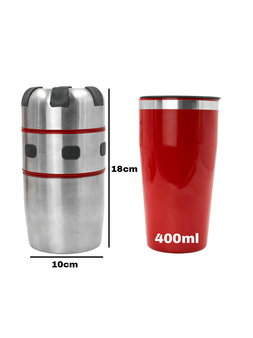 Espremedor Amassador Cortador de Frutas Verduras Aço Inox