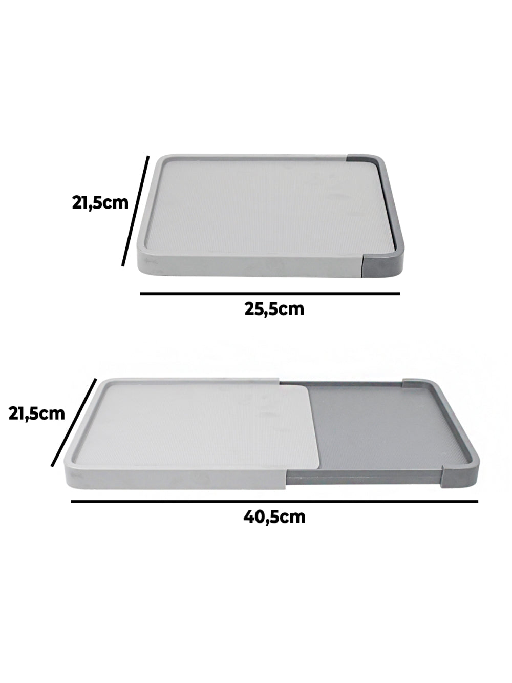 Organizador De Armário Balcão Geladeira Expansível Dobrável