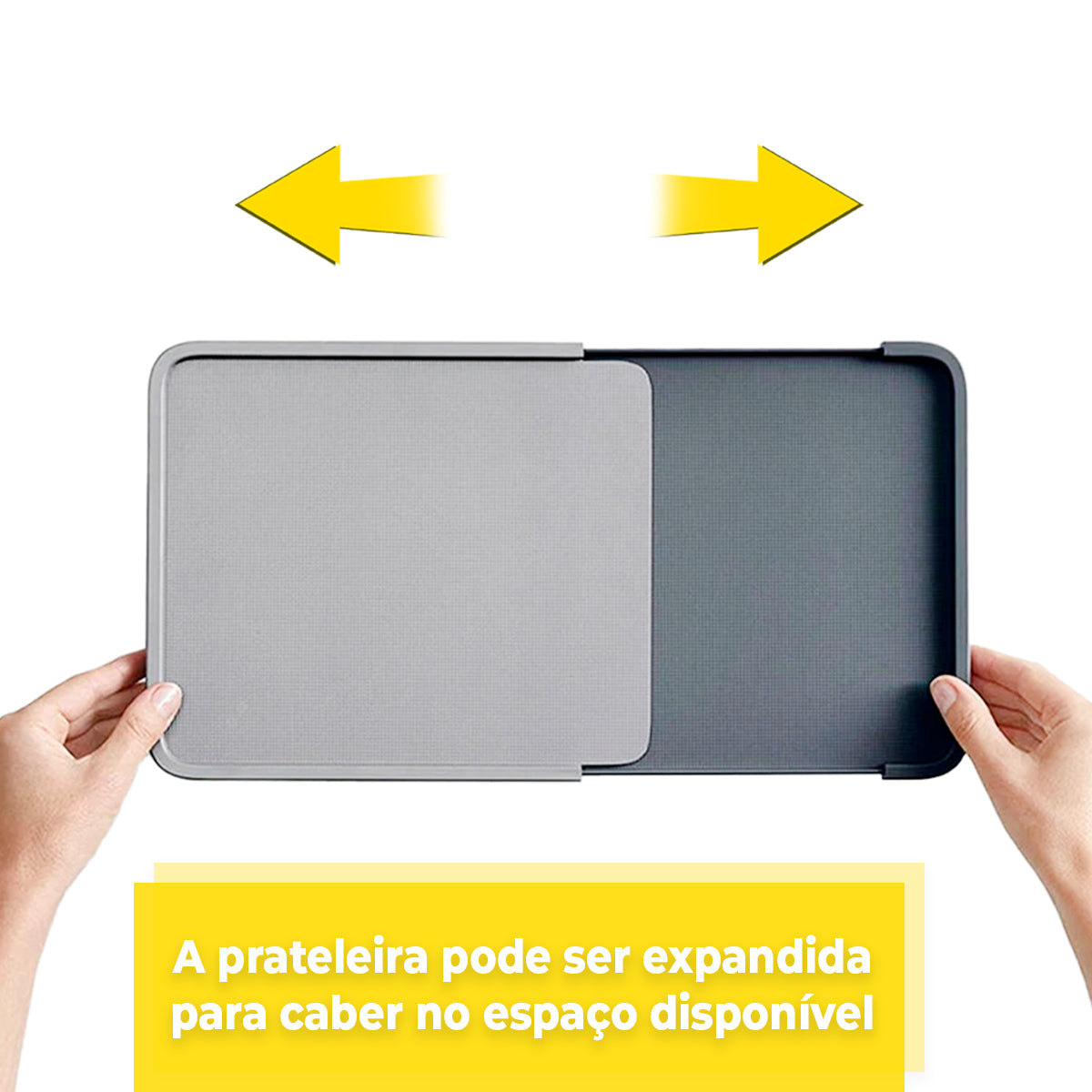 Organizador De Armário Balcão Geladeira Expansível Dobrável