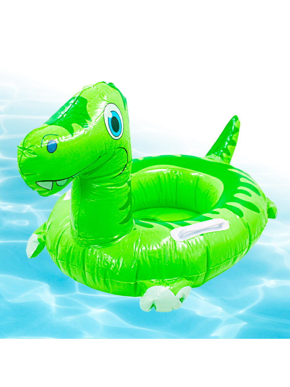 Boia Infantil Inflável Dinossauro Praia Piscina Criança Verão Cor:Verde