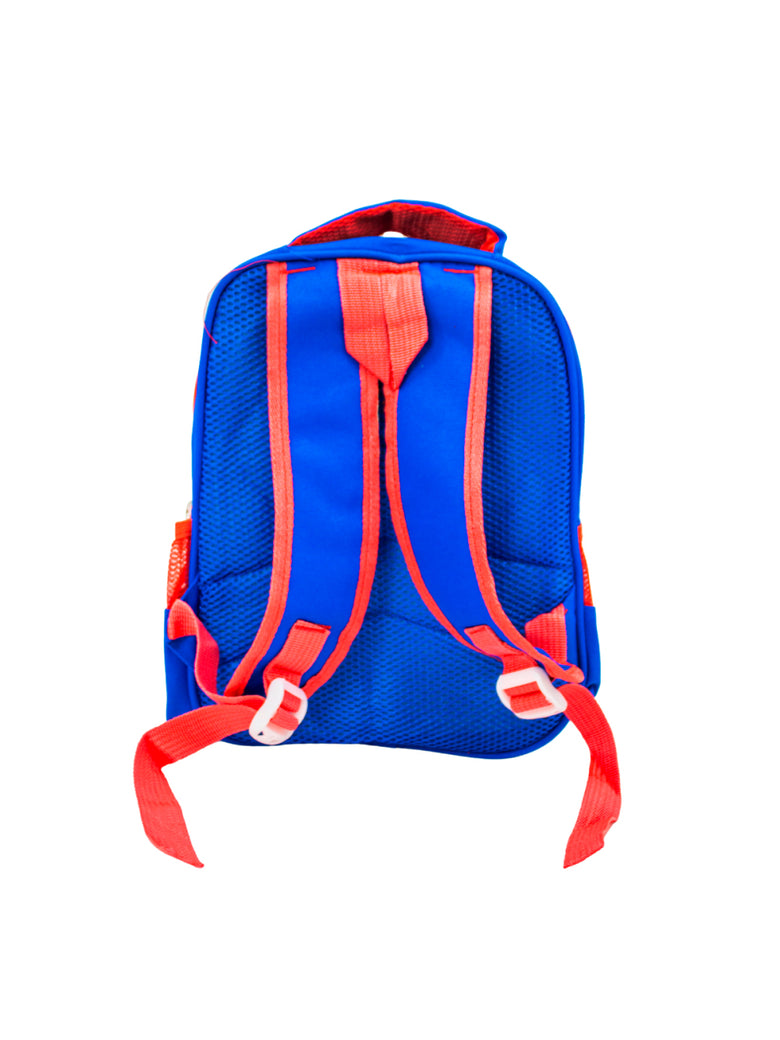 Mochila Escolar Infantil Bichinhos Bolsa De Costas Creche Alto Relevo Modelo:Dinossauro Azul