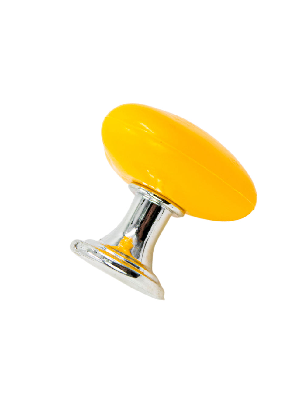 Botão De Pressão Descarga Empurrar Formato Coração Mão Infantil Toalete Banheiro Cor:Amarelo