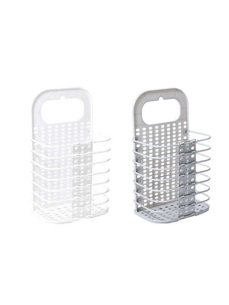 Cesto Organizador Multiuso Dobravel De Parede Plastico Cesta