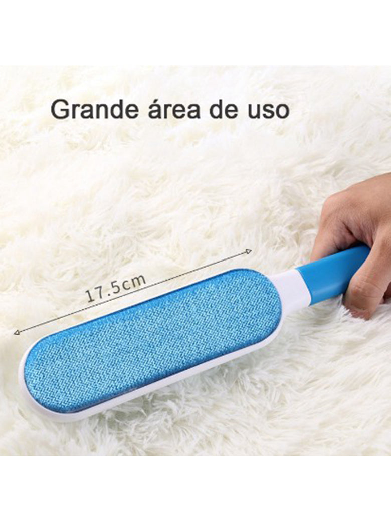 Escova Tira Pelos Pet Fur Removedora Roupa Sofa Com Refil
