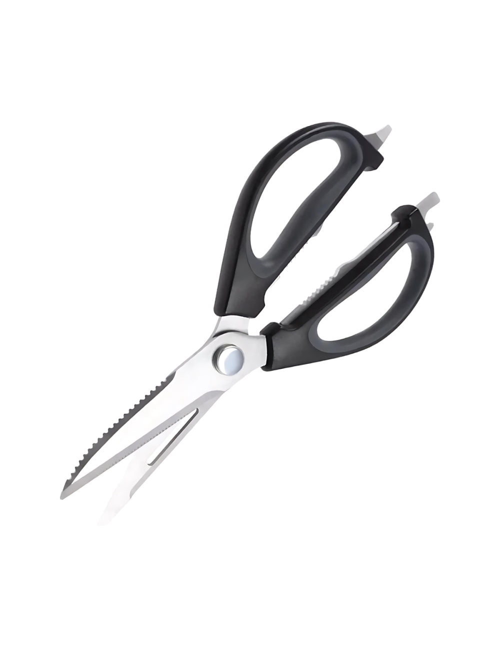 Tesouras De Cozinha Culinária Abridor Corta Desossa Aço Inox Kit C/ 2