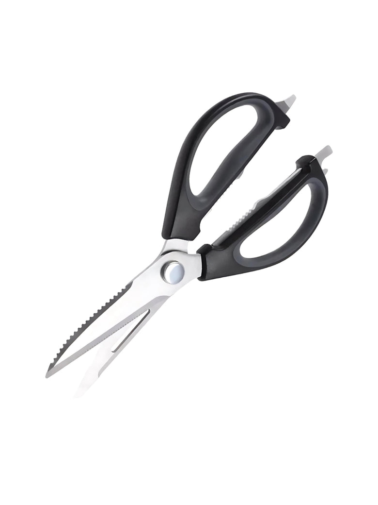 Tesouras De Cozinha Culinária Abridor Corta Desossa Aço Inox Kit C/ 2