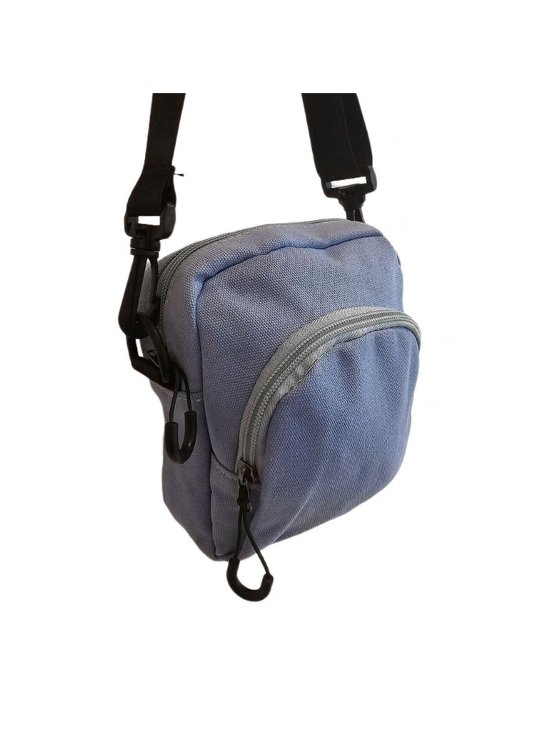 Shoulder Bag Bolsa Transversal Pano Lisa Pochete Necessaire Cor:Amarelo