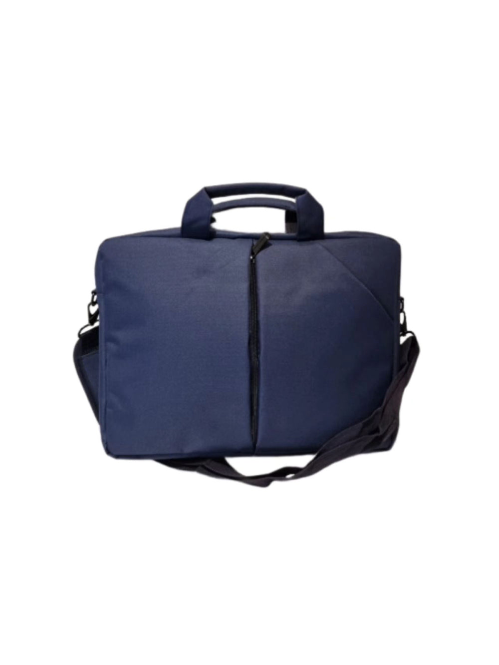 Bolsa Transversal Notebook Pasta Mala Resistente Lisa Cor:Azul Escuro