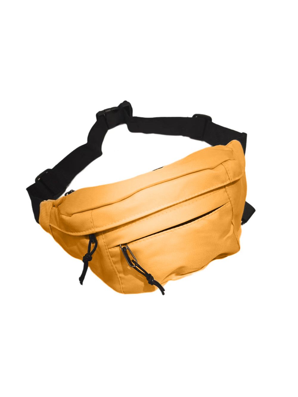 Pochete Bolsa Grande Transversal Ajustável Lisa Celular Dinheiro Cor:Laranja