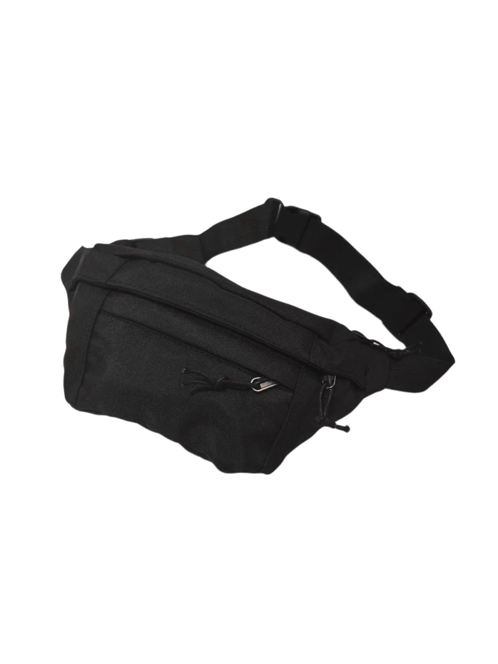 Pochete Bolsa Grande Transversal Ajustável Lisa Celular Dinheiro Cor:Preto