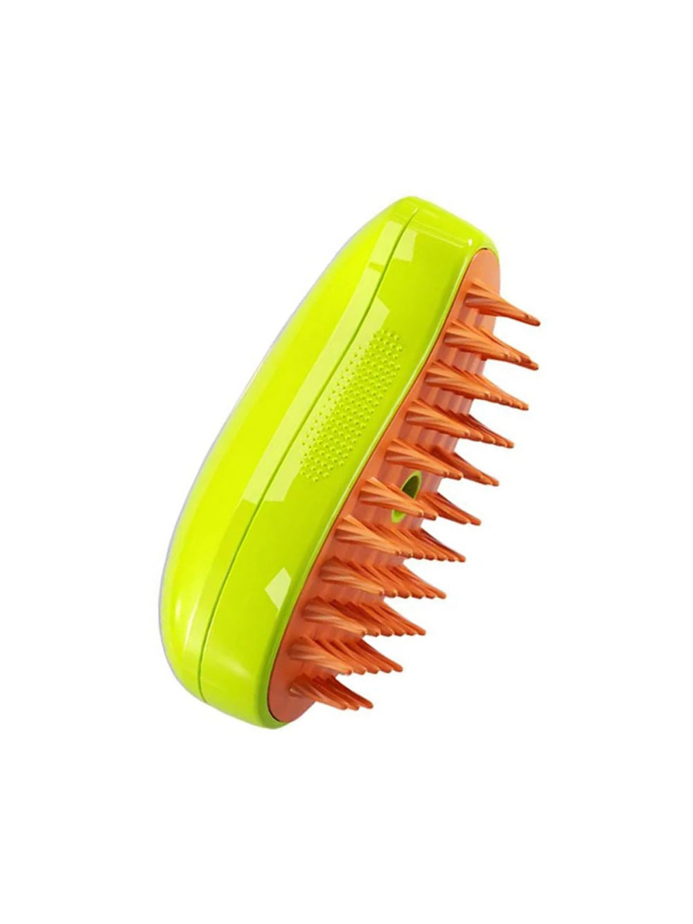 Escova Tira Pelo Vapor Pet Usb Recarregável Cão Gato Cor:Verde