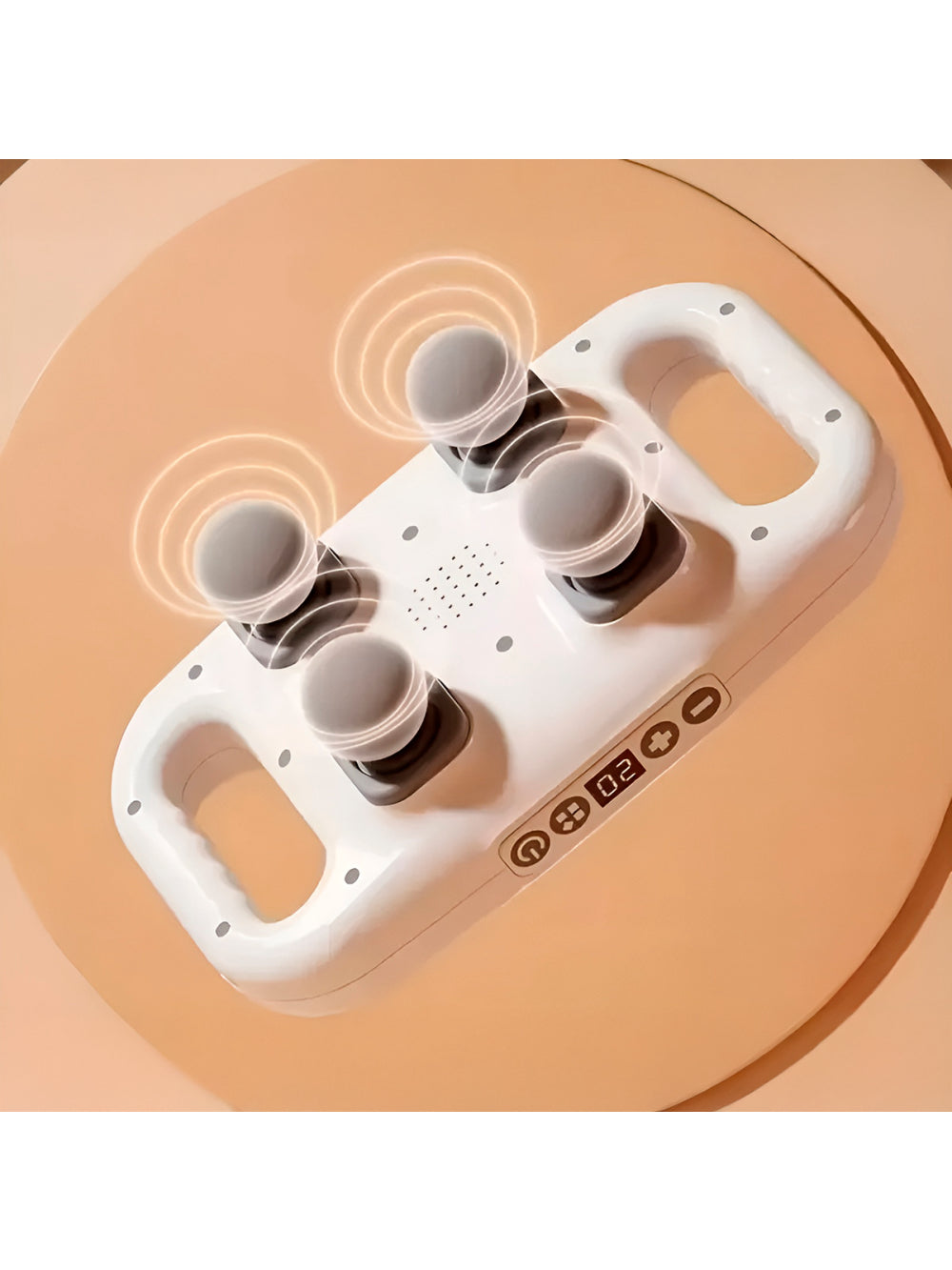 Massageador Corporal Elétrico Aparelho Muscular 4 Cabeças